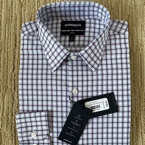 Bonobos Havemeyer Plaid Sonic Plum